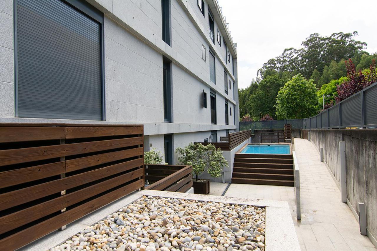 Loft Ladeira Real Apartment Baiona Bagian luar foto